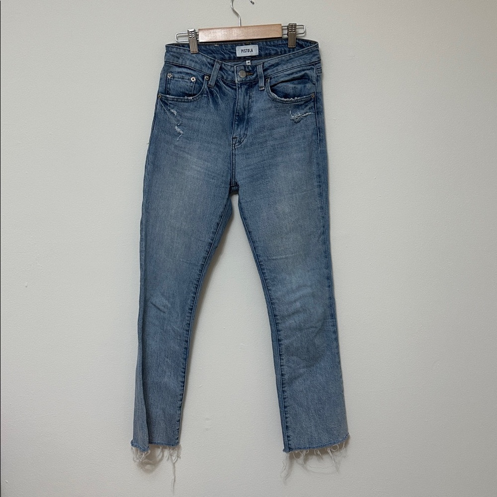 Pistola High Rise Straight Leg Jeans